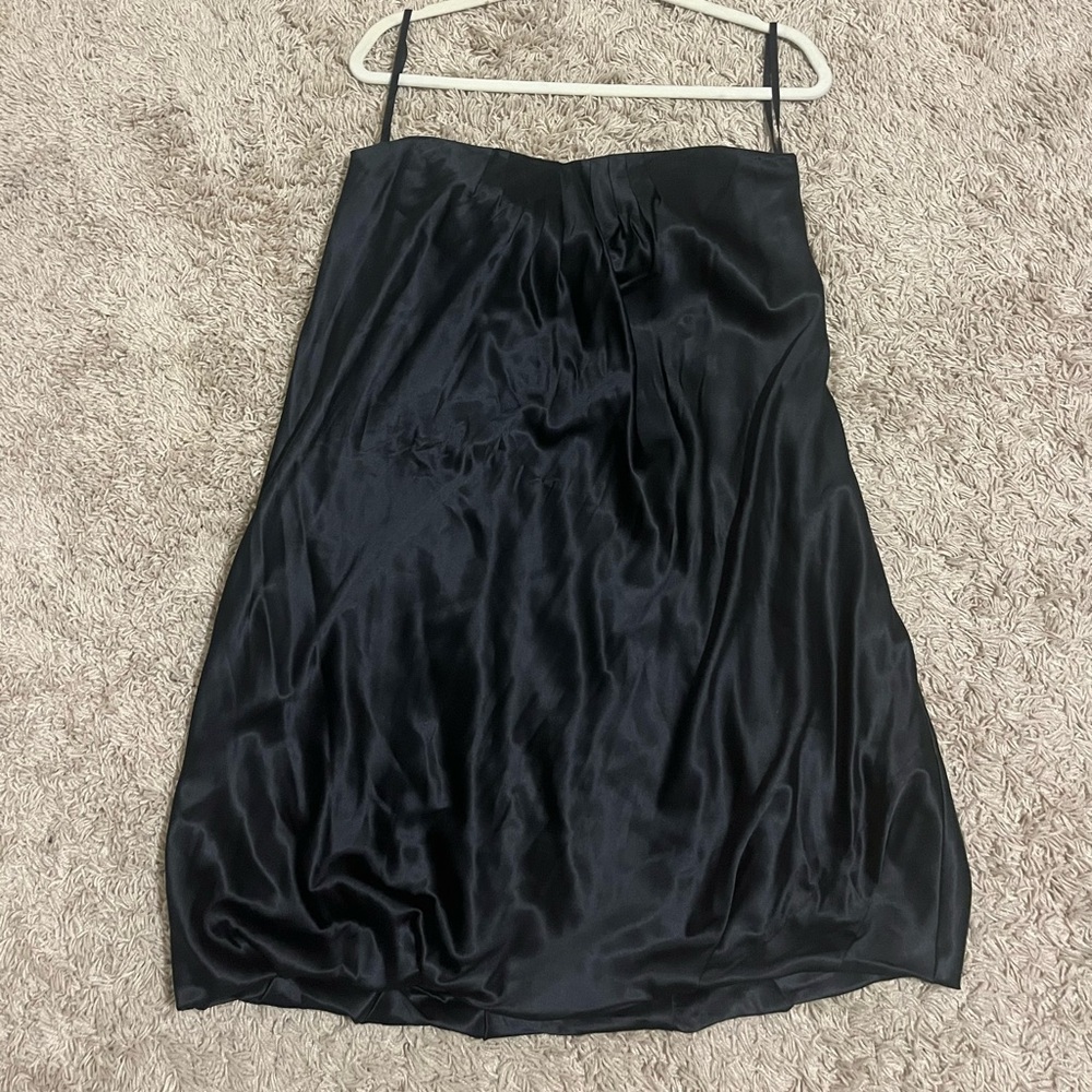 Banana Republic Satin Strapless Dress